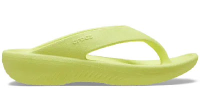 Crocs Women's Mellow Recovery Flip In Sulphur