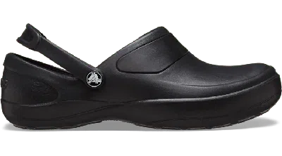 Crocs Women's Mercy Work Clog In Black/black