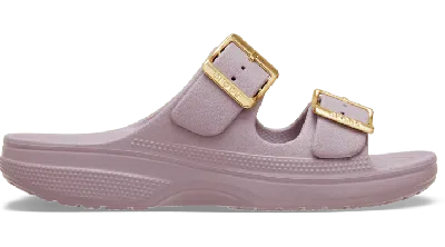 Crocs Women's Metallic Buckle Saturday Sandal In Multi