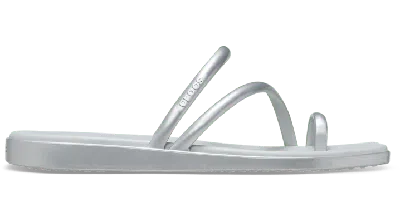 Crocs Women's Miami Metallic Toe Loop Sandal