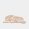 Crocs Women's Miami Metallic Toe Loop Sandals In Dew
