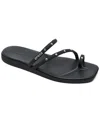 Crocs Miami Studded Toe Loop Sandal In Black