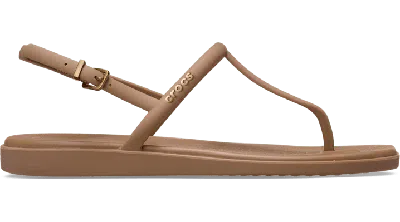 Crocs Miami Thong Tongs Femmes Milk Chocolate 37
