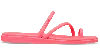 Crocs Miami Toe Loop Sandal In Pink
