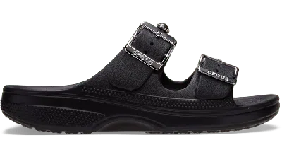 Crocs Women's Saturday Embellished Sandal In Black