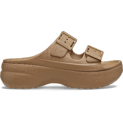 Crocs Women's Saturday Platform Sandal In Brown