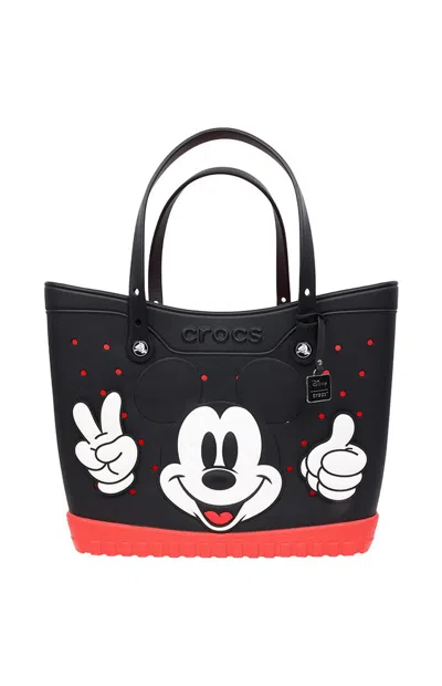 Crocs Women's X Disney Mickey Mouse Classic Large Tote Bag In Black
