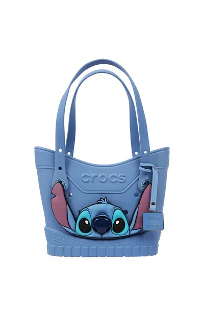 Crocs Women's X Disney Stitch Small Classic Tote Bag In Blue