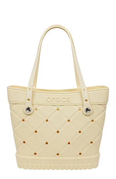 Crocs Women's Yellow Medium Quilted Tote Bag