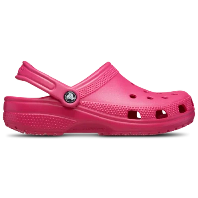 Crocs Womens  Classic Clogs In Dragon Fruit/dragon Fruit