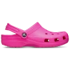 Crocs Womens  Classic Clogs In Pink Crush/pink Crush
