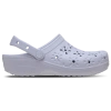 Crocs Classic Floral Cutout Clog In Blue