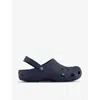 Crocs Classic Lined Clog Sandals In Black In Navy