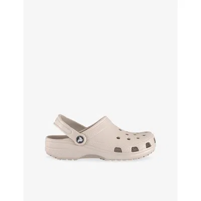 Crocs Womens Frappe Classic Rubber Clogs Eur 39 / 6 Uk In Neutral