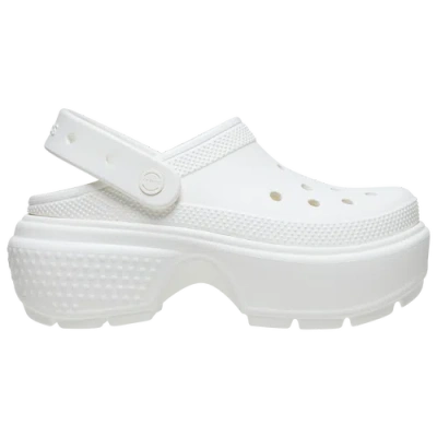 Crocs Kids' Womens   Stomp Clogs In Chalk/white