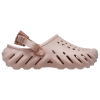 Crocs Pink Echo Clogs In Pink Clay