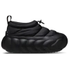 Crocs Overpuff Shorty Clog In Black