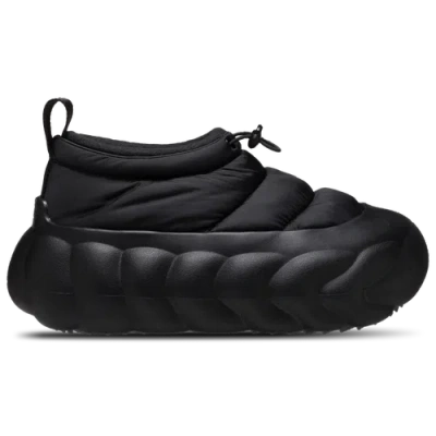 Crocs Overpuff Shorty Clog In Black