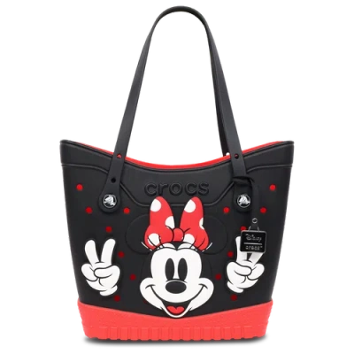 Crocs Womens Disney Minnie Mouse X Classic Medium Tote In Burgundy