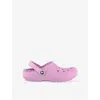 Crocs Womens Hydrangea Classic Lined Rubber Clogs Eur 37 / 4 Uk In Pink