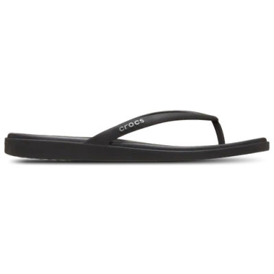 Crocs Womens Miami Flip Sandals In Black