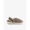 Crocs Womens Classic Unfurgettable Faux-fur Clogs Mushroom Eur 39 / 6 Uk In Brown