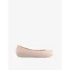 Crocs Womens  Brooklyn Rubber Ballet Flats In Quartz