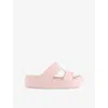 Crocs Getaway Double-strap Platform Sandals In Quartz