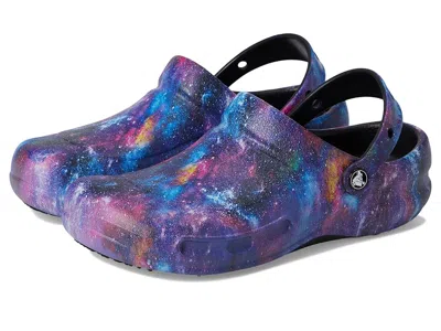 Crocs Work Bistro Graphic Clog Clog/mule Shoes Black/black :