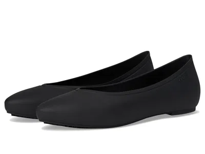 Crocs Work On The Clock Work Flats In Black