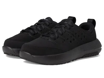 Crocs Work On The Clock Work Sneaker In Black