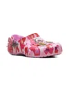 Crocs X A Bathing Ape Clog "camo Pink" Sneakers In Pink