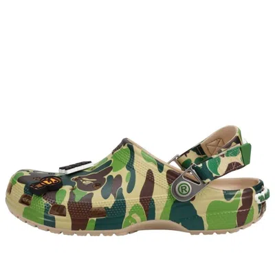 Crocs X A Bathing Ape Clog 'chai' In Multi
