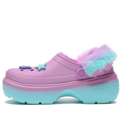 Crocs X Aespa Clogs 'lilac Blue' In Multi