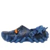 Crocs X A Bathing Ape Echo Camouflage-print Clogs In Blue