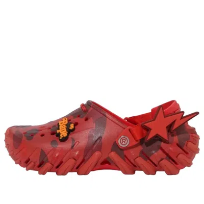 Crocs X A Bathing Ape Echo Camouflage-print Clogs In Multi