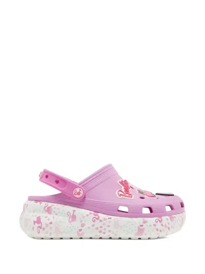 Crocs Kids' X Barbie Cutie Crush Clogs In Purple