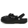 Crocs Beams X Classic Sabots Unisex Black 45 In Multi