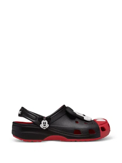 Crocs X Disney Mickey Mouse Classic Clogs In Black