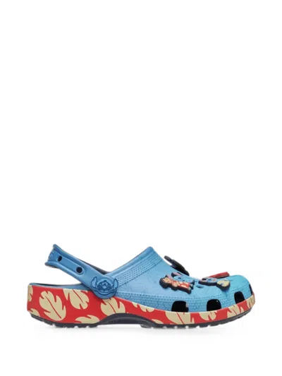 Crocs X Disney Stitch Iam Classic Clogs In Blue