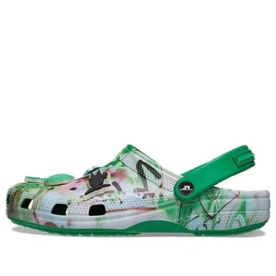 Crocs X Futura Laboratories Classic Clog 'green Ivy'