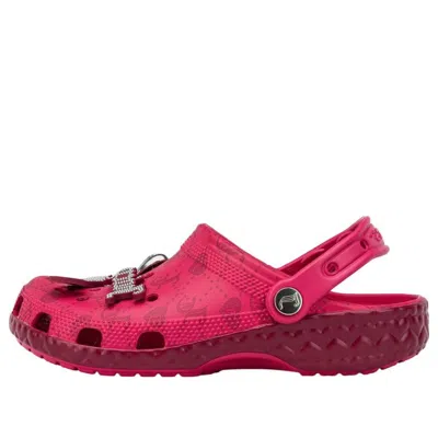 CROCS CROCS X JUICY COUTURE CLASSIC CLOG 'PINK RED'