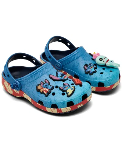 Crocs X Lilo & Stitch Little Kids' Classic Clogs From Finish Line In Multi