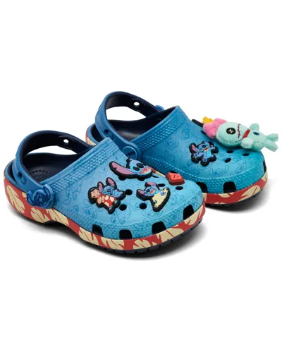 Crocs Babies' X Lilo & Stitch Toddler Kids' Classic Clogs From Finish Line In Multi