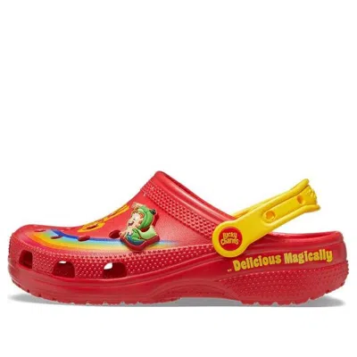 Crocs Classic Lucky Charms Clog In Red