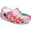 Crocs X Marimekko Kids' Classic Clog With Jibbitz™ Shoe Charms In Pink