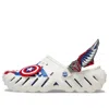 Crocs Captain America Echo Clog In White