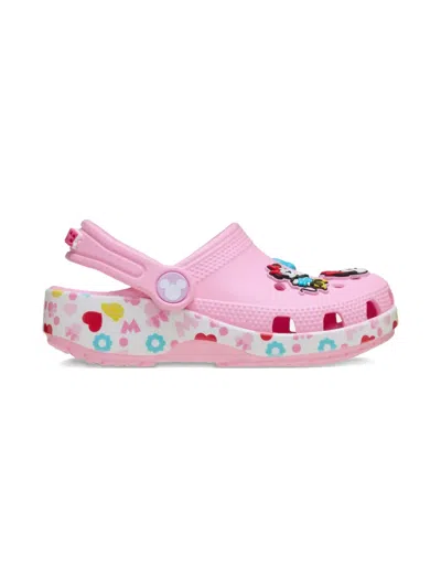 Crocs X Mickey Friends Minnie Clogs In Pink
