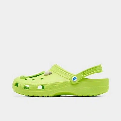 Crocs X Monsters, Inc. Classic Clog Shoes In Lime Green