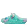 Crocs X Monsters Inc. Classic Cozzzy Sandals 'sulley' In Green